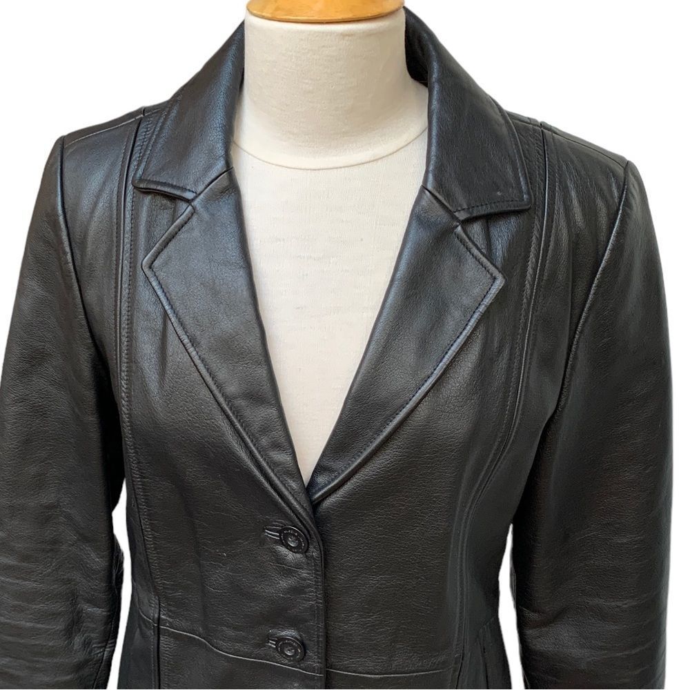 Wilsons Leather Black Jacket